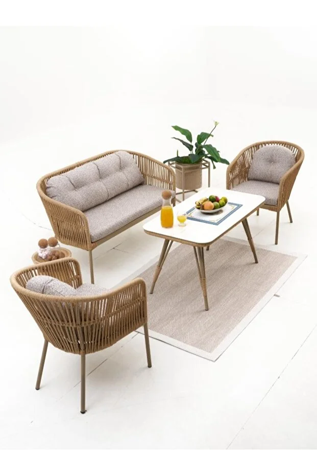 Petra Bahçe Oturma Grubu (2+1+1+M)